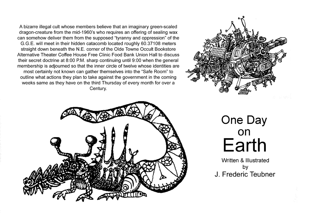 Page iii One Day on Earth by J. Frederic Teubner
